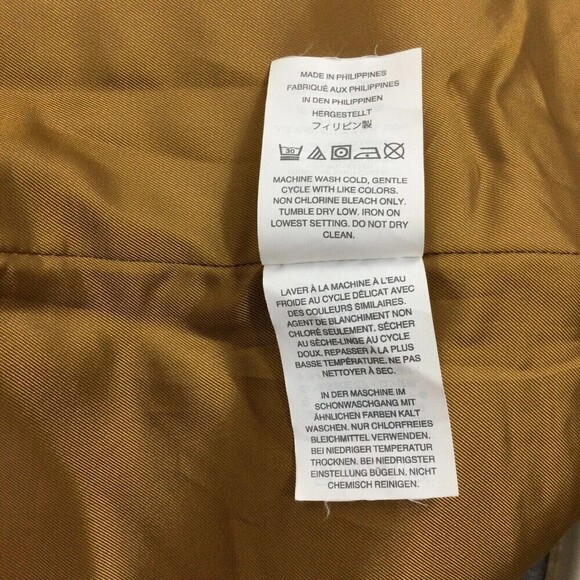 J.Crew Womens Plush Excursion Faux Fur Tedddy Full Zip Fleece Vest Camel Tan XS - Picture 9 of 13